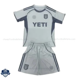 Austin Pre Match Kids Football Kit 25/26 - Front view