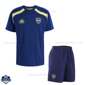 Boca Juniors Training Kids Football Kit 25/26 - front view