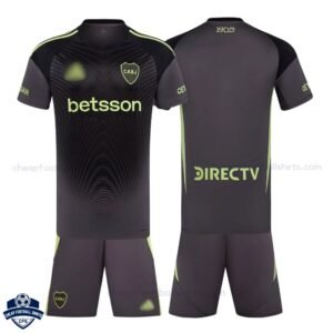 Boca Juniors Goalkeeper Kids Football Kit 25/26