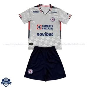 Cruz Azul Away Kids Football Kit 25/26