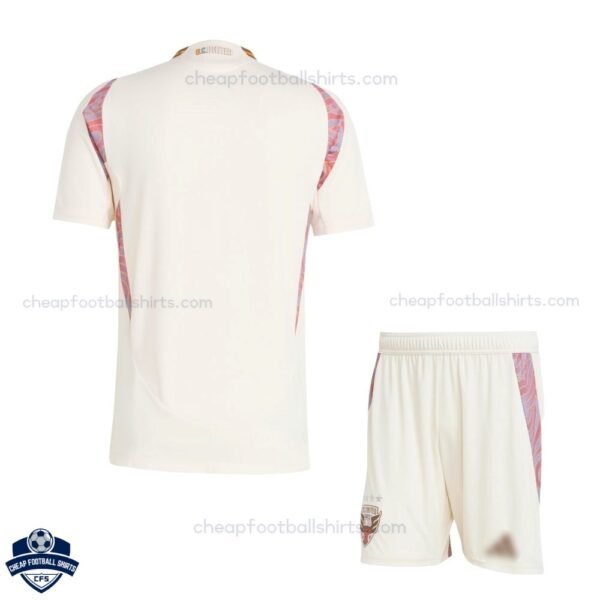 D.C. United Away Kids Football Kit 25/26 - back view