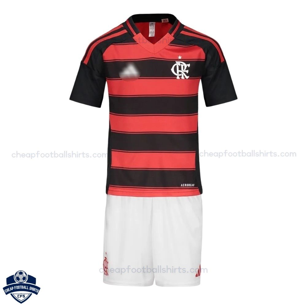Flamengo Home Kids Football Kit 25/26