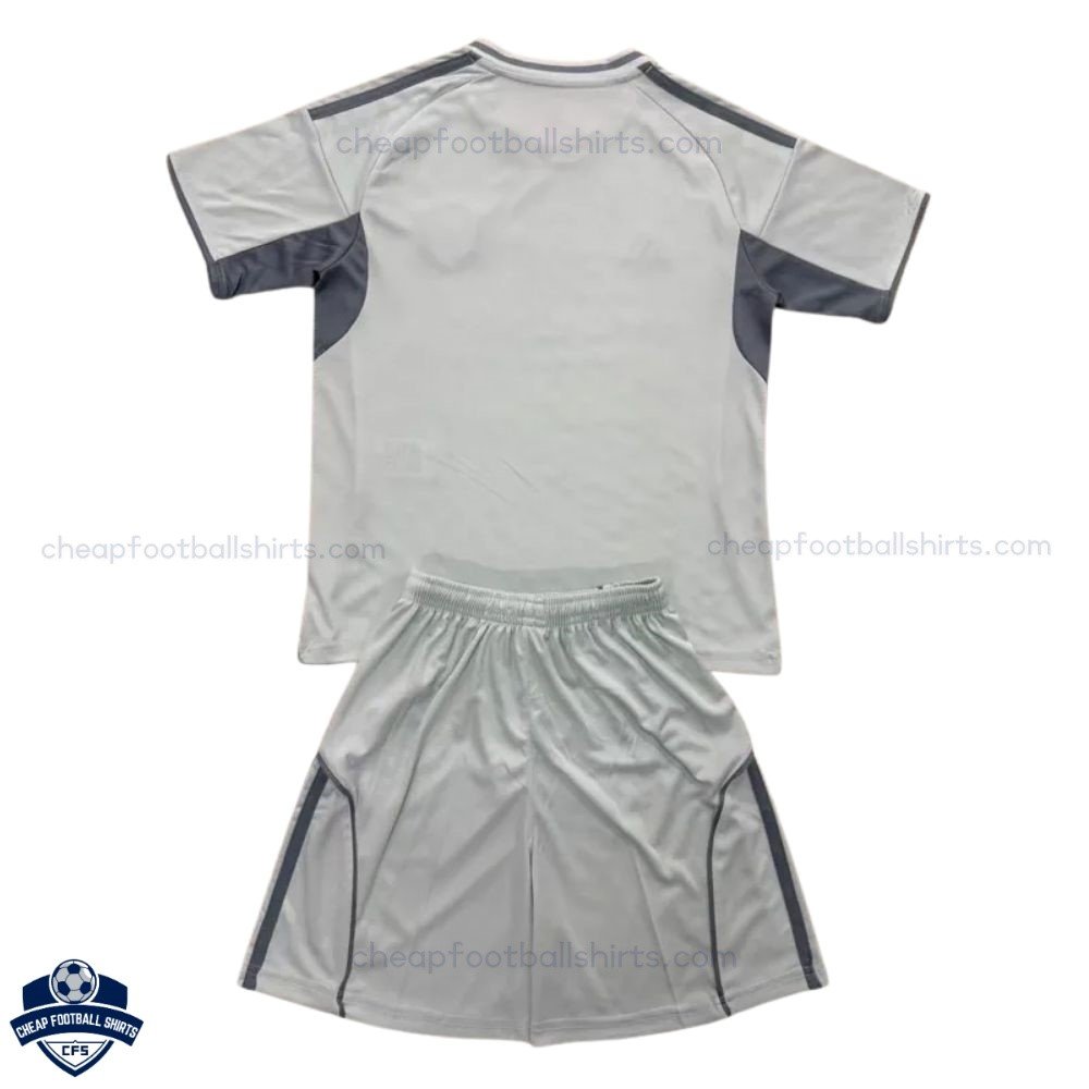 LA Galaxy Training Kids Football Kit 25/26 - back view
