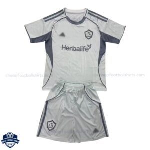 LA Galaxy Training Kids Football Kit 25/26 - front view