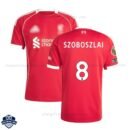 Liverpool Home Men Football Shirt 25/26 SZOBOSZLAI 8