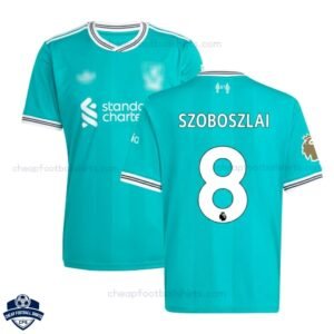 Liverpool Third Men Football Shirt 25/26 SZOBOSZLAI 8