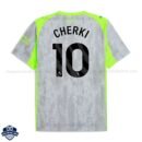 Manchester City Third Men Football Shirt 25/26 CHERKI 10 - back view