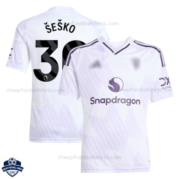 Manchester United Away Men Football Shirt 25/26 ŠEŠKO 30