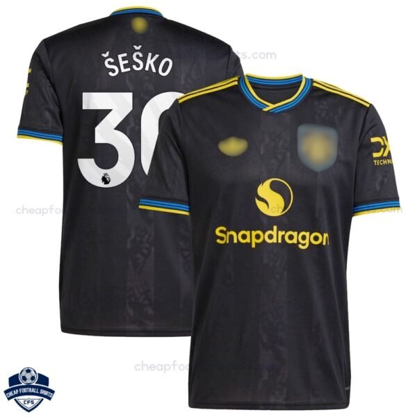 Manchester United Third Men Football Shirt 25/26 ŠEŠKO 30