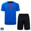Manchester United Blue Training Kids Football Kit 25/26 - back view
