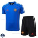Manchester United Blue Training Kids Football Kit 25/26