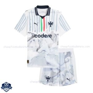 Monterrey Away Kids Football Kit 25/26