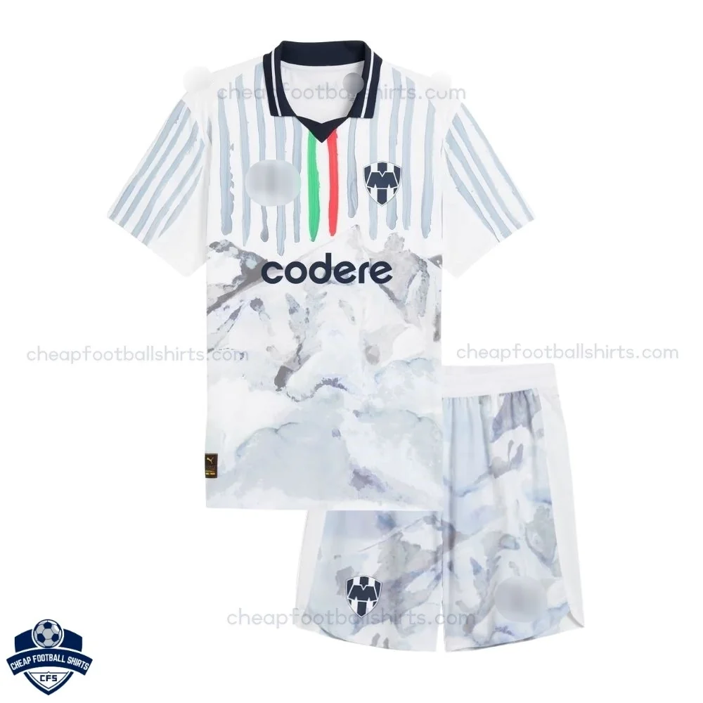 Monterrey Away Kids Football Kit 25/26