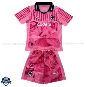 Monterrey Goalkeeper Kids Football Kit 25/26 - front view