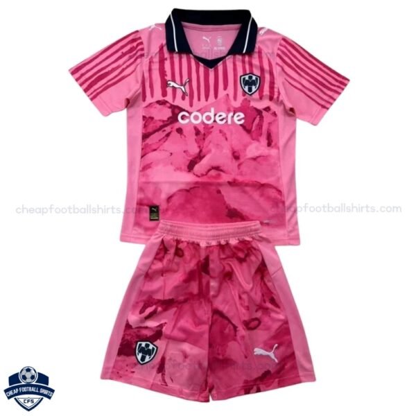 Monterrey Goalkeeper Kids Football Kit 25/26 - front view