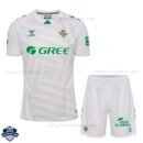 Real Betis White Goalkeeper Kids Football Kit 25/26