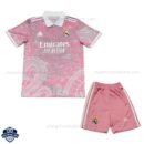 Real Madrid Pink Dragon Edition Kids Football Kit 25/26