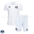 Santos Home Kids Football Kit 25/26