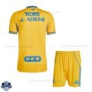 Tigers UANL Home Kids Football Kit 25/26 - Back view