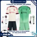 Liverpool Football Kit Birthday Gift Bundle 25/26 - Overview