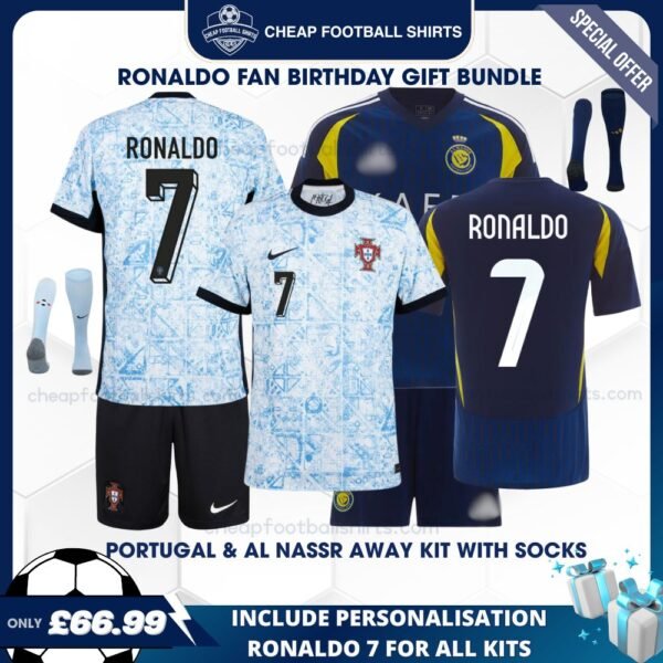 Ronaldo Football Kit Birthday Gift Bundle 25/26 - Overview