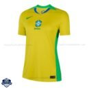 Brazil Home Women Football Shirt 25/26 - Front View