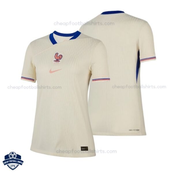 France Away Women Football Shirt 25/26 - Overview