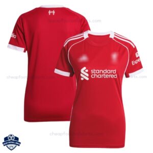 Liverpool Home Women Football Shirt 25/26 - Overview