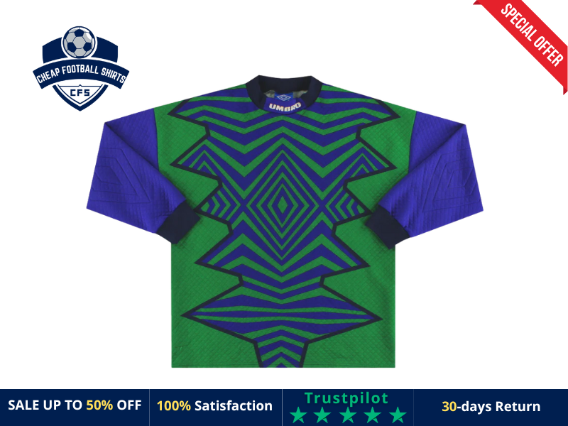 1994 Umbro Green and Purple — Colourful Nineties Nostalgia