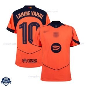 Barcelona Third Men Football Shirt 25/26 LAMINE YAMAL 10 - overview