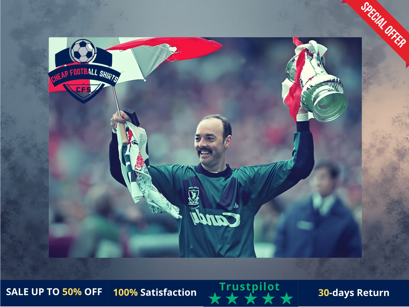 Bruce Grobbelaar Groovy Grey and Candy Era