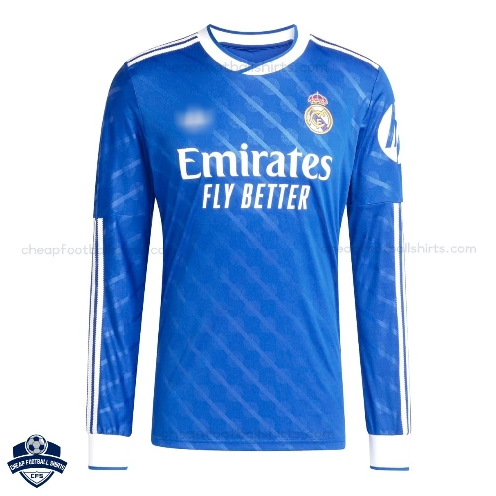 Real Madrid Third Cheap Football Shirts 2025/26 Long Sleeve - Image 2