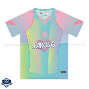 Barcelona Karol G Special Edition Men Football Shirt 25/26 - Front View