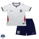 England Home Kids Football Kit 2026 - Front View