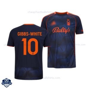 Nottingham Forest GIBBS-WHITE 10 Third Men Football Shirt 25/26 - Overview