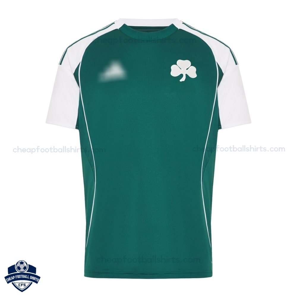 Panathinaikos Home Men Football Shirt 25/26 - Front View