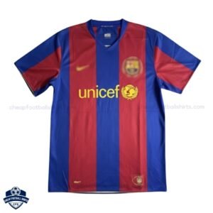 Barcelona Home Men Football Shirt 2007/08 - Front View