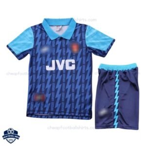 Retro Arsenal Away Kids Football Kit 1994/95 - Front View
