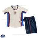 Retro Barcelona Away Kids Football Kit 1998/99 - Front View