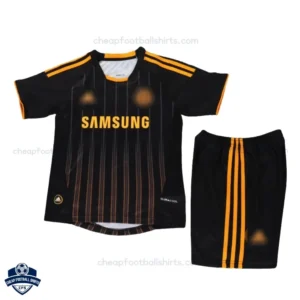 Retro Chelsea Away Kids Football Kit 2010/11 - Front View