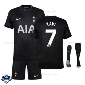 Tottenham Hotspur XAVI 7 Away Kids Football Kit 25/26 - Overview