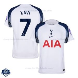 Tottenham Home Men Football Shirt 25/26 XAVI 7 - Overview
