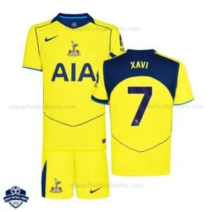 Tottenham Hotspur XAVI 7 Third Kids Football Kit 25/26 - Overview