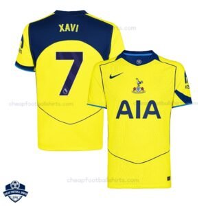 Tottenham Third Men Football Shirt 25/26 XAVI 7 - Overview