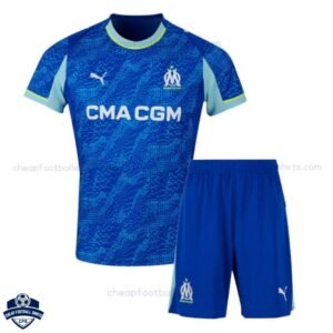 Olympique Marseille Third Kids Football Kit 25/26