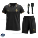 Portugal Black Special Edition Kids Football Kit 2026 - Front View
