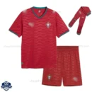 Portugal Home Kids Football Kit 2026 - Front View