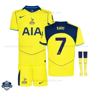 Tottenham Hotspur XAVI 7 Third Kids Football Kit 25/26 - Overview