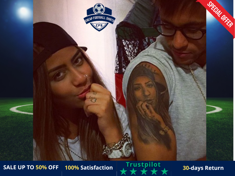 his tatoo on Neymar's Arm