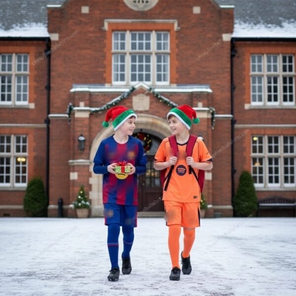 Barcelona FC Christmas Gift Bundle – Home & Third Cheap Football Kits 2025/26